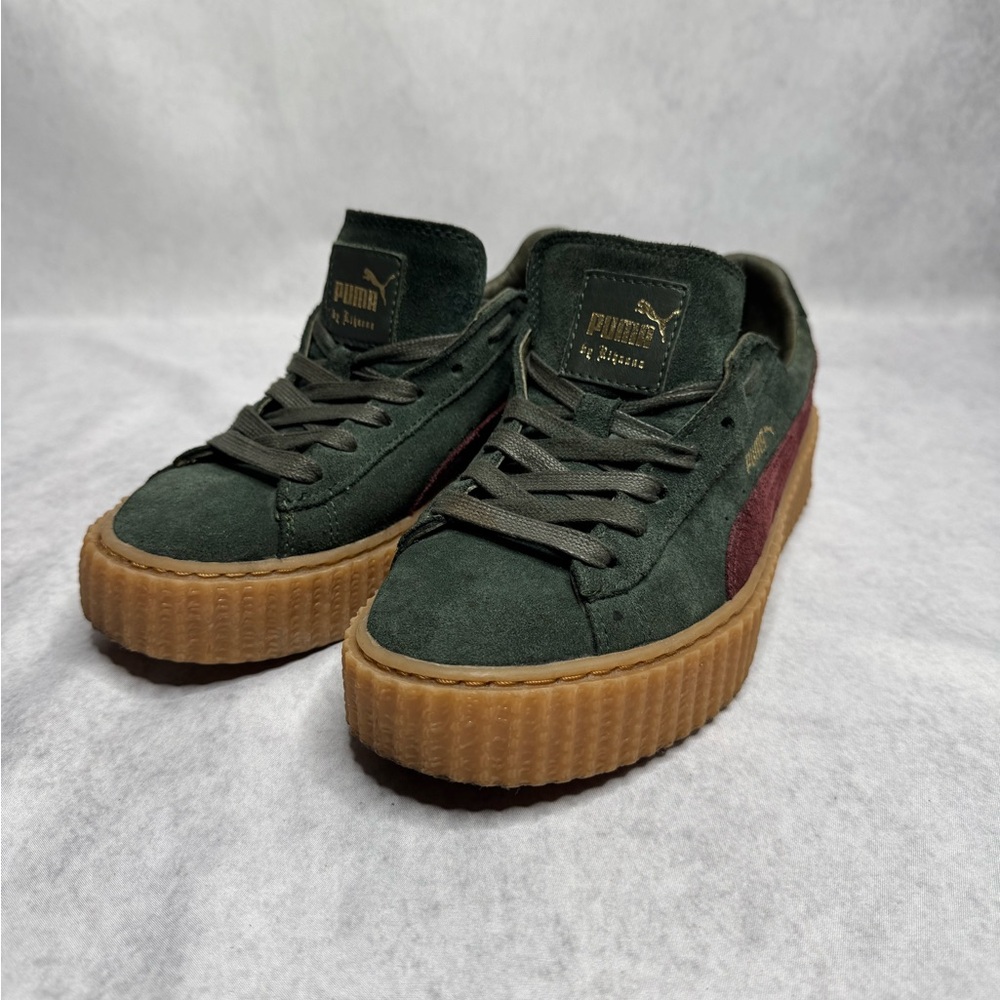 Puma Suede Creepers Rihanna Green 361005-07 Women